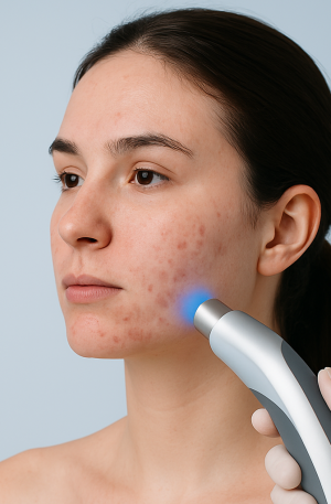 Tratamiento con Láser Azul para Acné Activo