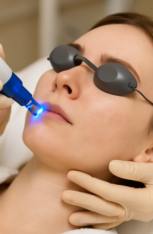 Tratamiento con Láser Azul para Lesiones Vasculares Superficiales